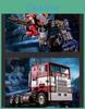 Action Figure di Transformers Optimus Prime Giocattolo Puzzle Rosso e Blu per Bambini e Adulti