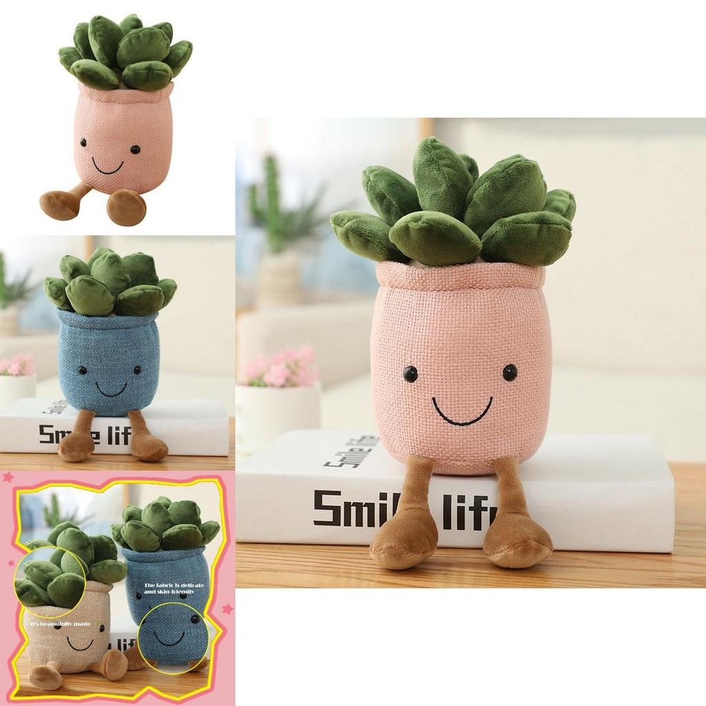 Lifelike Succulent Plants Plush Stuffed Toy Featuring Super Soft Fabric Ideal For Kids