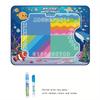 Magische Wasser Malmatte Wiederverwendbares Kritzel Malbrett mit Stiften Montessori Lernspielzeug für Kinder Halloween Weihnachtsgeschenk