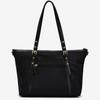 ESquire Collection Women S Recent Nylon Lightweight Shoulder Bag Black
