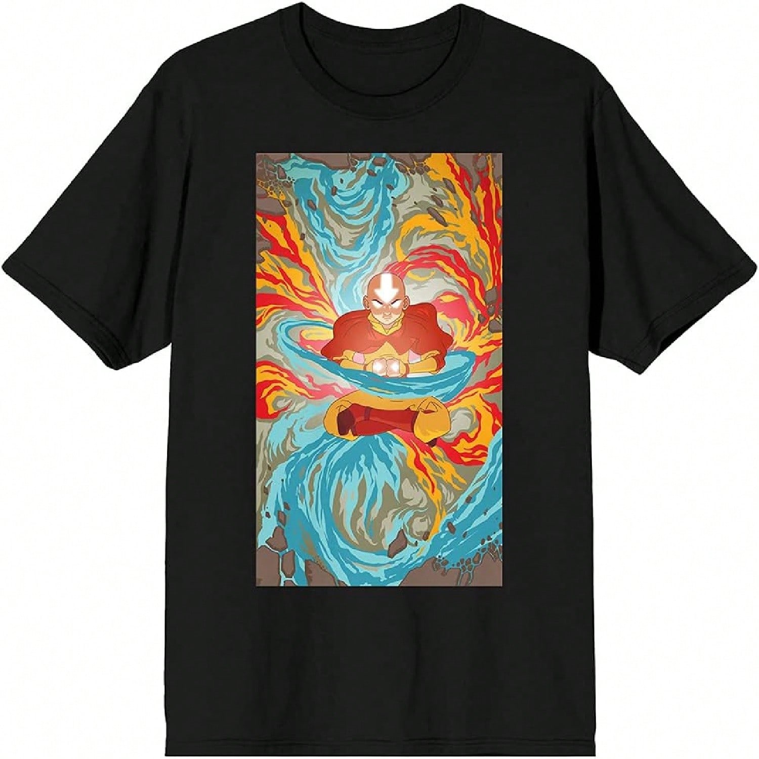 Aang Character Montage T-Shirt S