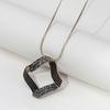 Geometric Versatile Necklace Women'S Autumn And Winter Fashion Simple Long Retro Sweater Chain Clothes Accessories