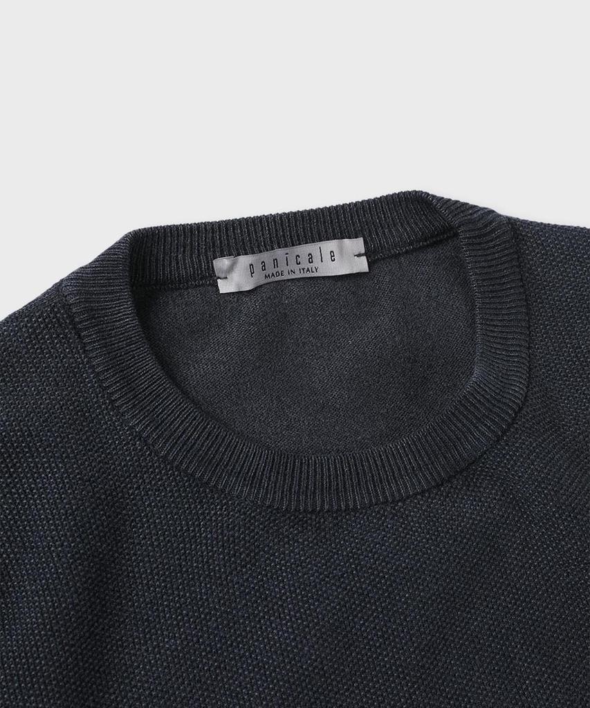 PANICALE Crew Neck Cotton Sweater 2 Colors