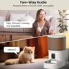 Camera Pet Feeder Timing Smart Automatic Feeder For Cats Dog Button WIFI APP Video Intelligent Dry Food Dispenser Fountain Bowl