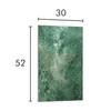 TAGLIERE IN VETRO 30x52 Turchese