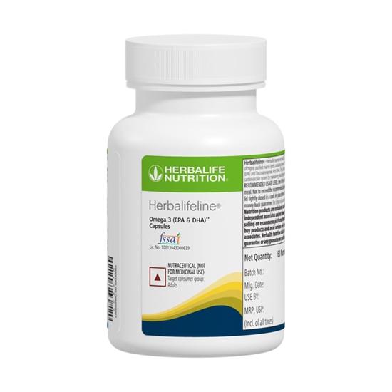 

Herbalife Nutrition Pack of Herbalifeline Omega-3 Fatty Acids Capsule