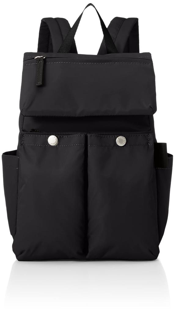 Backpack Double Hook Pocket Backpack S Size 2000804 Black [Isaac] Women's (10)