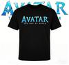 2025 Summer Avatar The Way of Water T Shirt Tee XL Black Short Sleeve Movie Promo 100% Pure Cotton Printed T-shirt Unisex Style