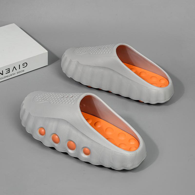 Unisex EVA Closed Toe Clogs Lightweight Massage Garden Shoes Non Slip Beach Sandals Indoor Outdoor Summer Daily Footwear