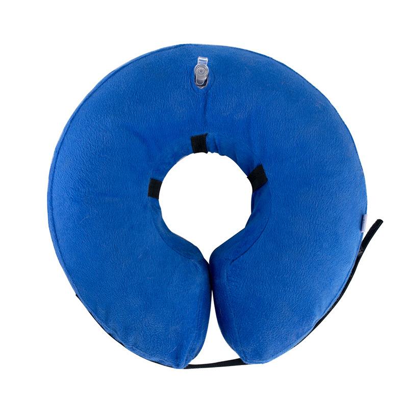 Adjustable Necklace Inflatable Collar for Pet Recovery Collar Removal Washable Dog Accessories Pet Supplies  Aid
