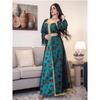 Middle East Ethnic Print Dubai Gauze Dress