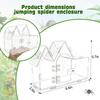 Acrylic Terrarium Transparent Jumping Spider Reptiles House Snails Tree Frog Gecko Lizard Breeding Cage Reptile Enclosures