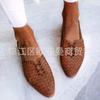 Summer New Sandals  Shoes Flat-soled Woven  Shoes