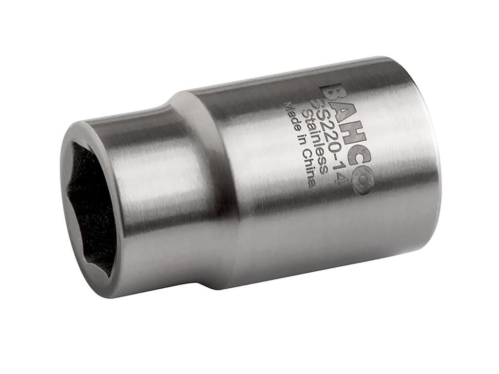 Tools Bahco Stainless Steel Hex Inch 10mm Snap-on Co., Ltd. Socket, 1/4 Drive, Size, SS210-10