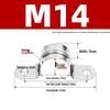 304 Stainless Steel Thickened U-Shaped Pipe Buckle Clamp for Hose and Water Pipes