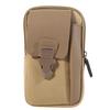 Casual Men Waist Bag Small Solid Color Zipper Fanny Pack Card Holder 4 Inch Phone Pouch Belt Bag Purse Outdoor Sports