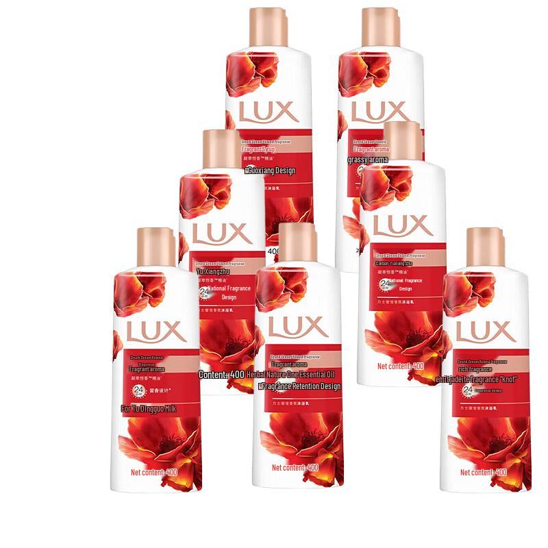 Lux Drunken Dream Orchid Scent Luxury Shower Gel, 6-Pack