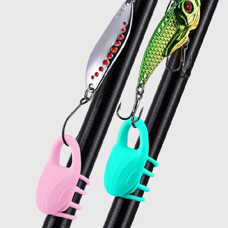Hook Safety Keeping Holder Silicone Fishing Rod Hook Keeper Fishing Tackle Accessories Baits Holder