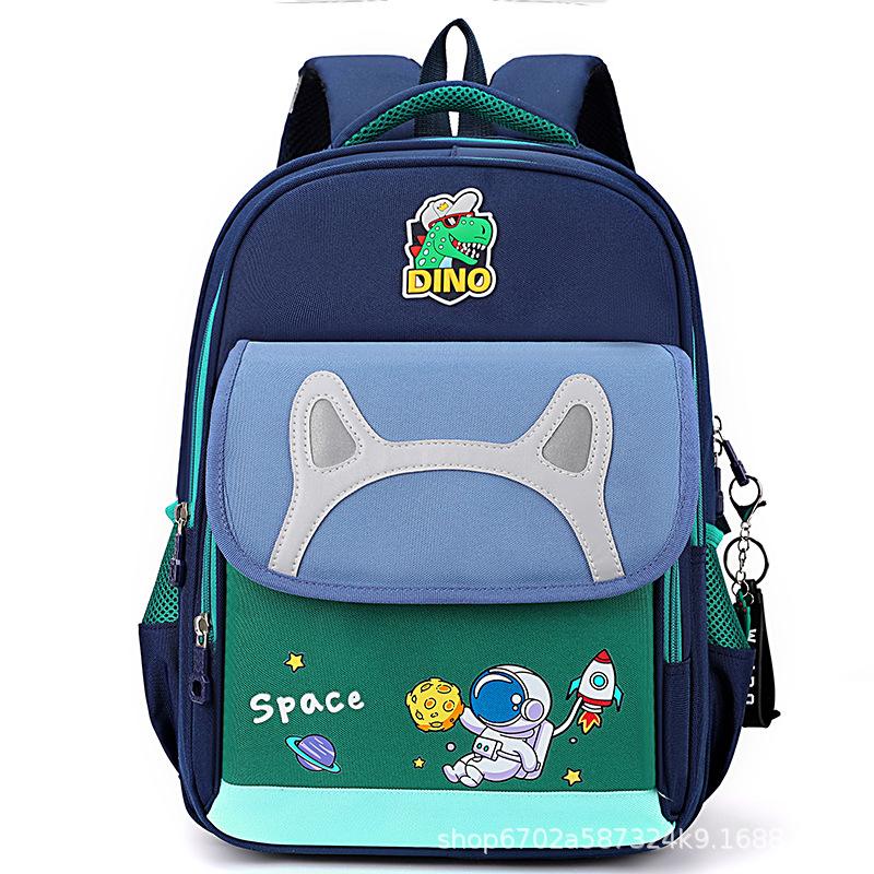 School bag for primary school students, new high-value backpack for girls, large-capacity spine protection and water-proof children's backpack