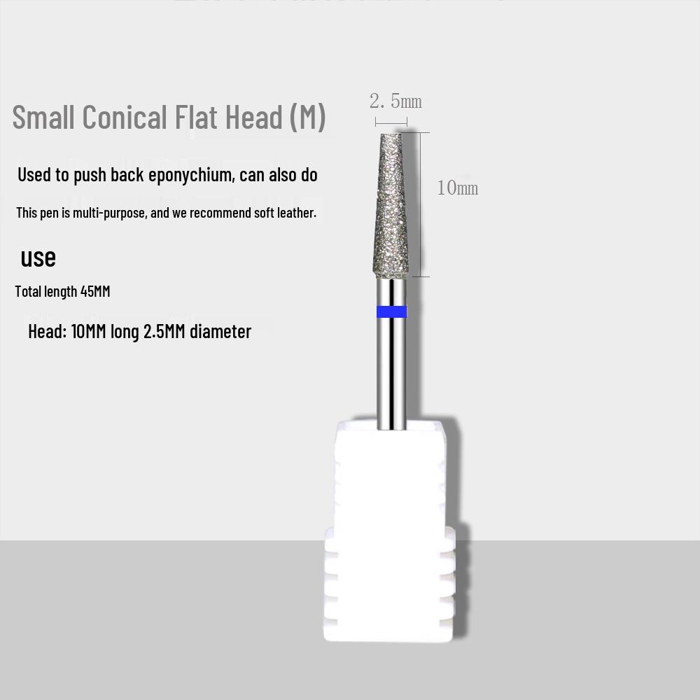 Diamond Nail Head Set for Cuticle & Nail Pre-Treatment and Removal