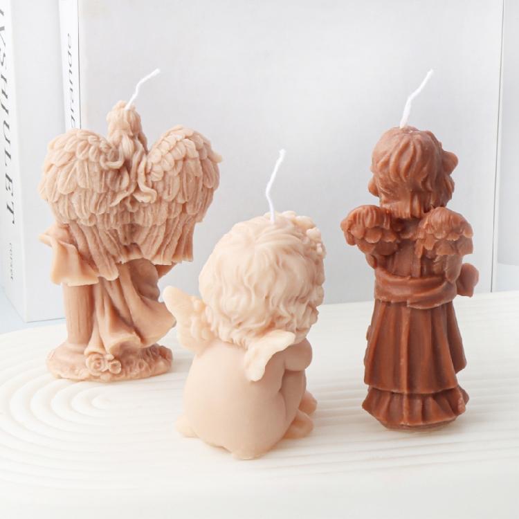 Little Angel Silicone Mold Melt Aromatherapy Handicraft Making Mould Supplies