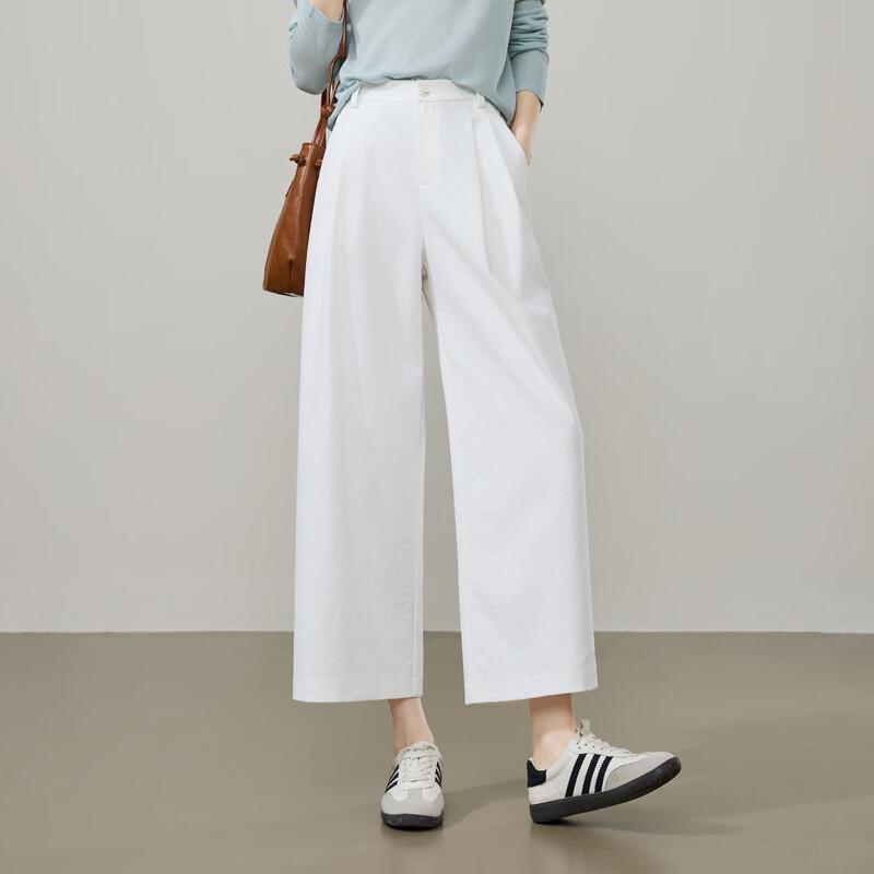 ESE-Y Women s Wrinkle-Resistant Cropped Wide-Leg Pants 31