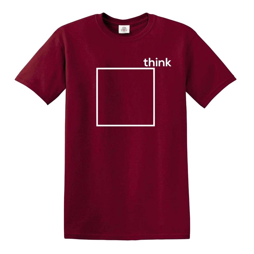 THINK OUTSIDE THE BOX | Men s | T-SHIRT FUNNY | TOP TEE 3 S