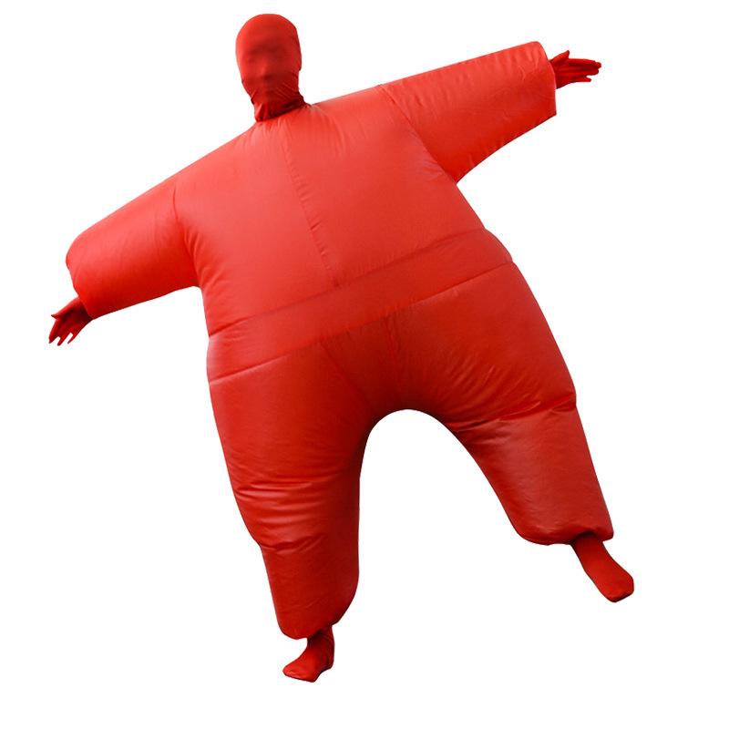 Disfraz Inflable de Salmón Azul Ninja para Fiesta de Halloween