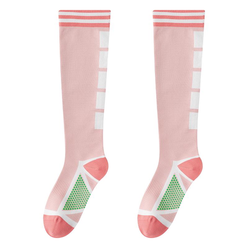 Damen Professionelle Überknie Sport-Socken für Fitness, Laufen und Seilspringen