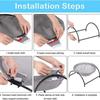Detachable Elevated Cat Hammock With Stand Pet Sleeping Nest Universal Cat Standing Bed  Winter