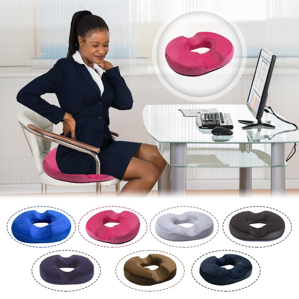 Comfort Memory Foam Seat Cushion Hollow Breathable Car Home Seat Cushion