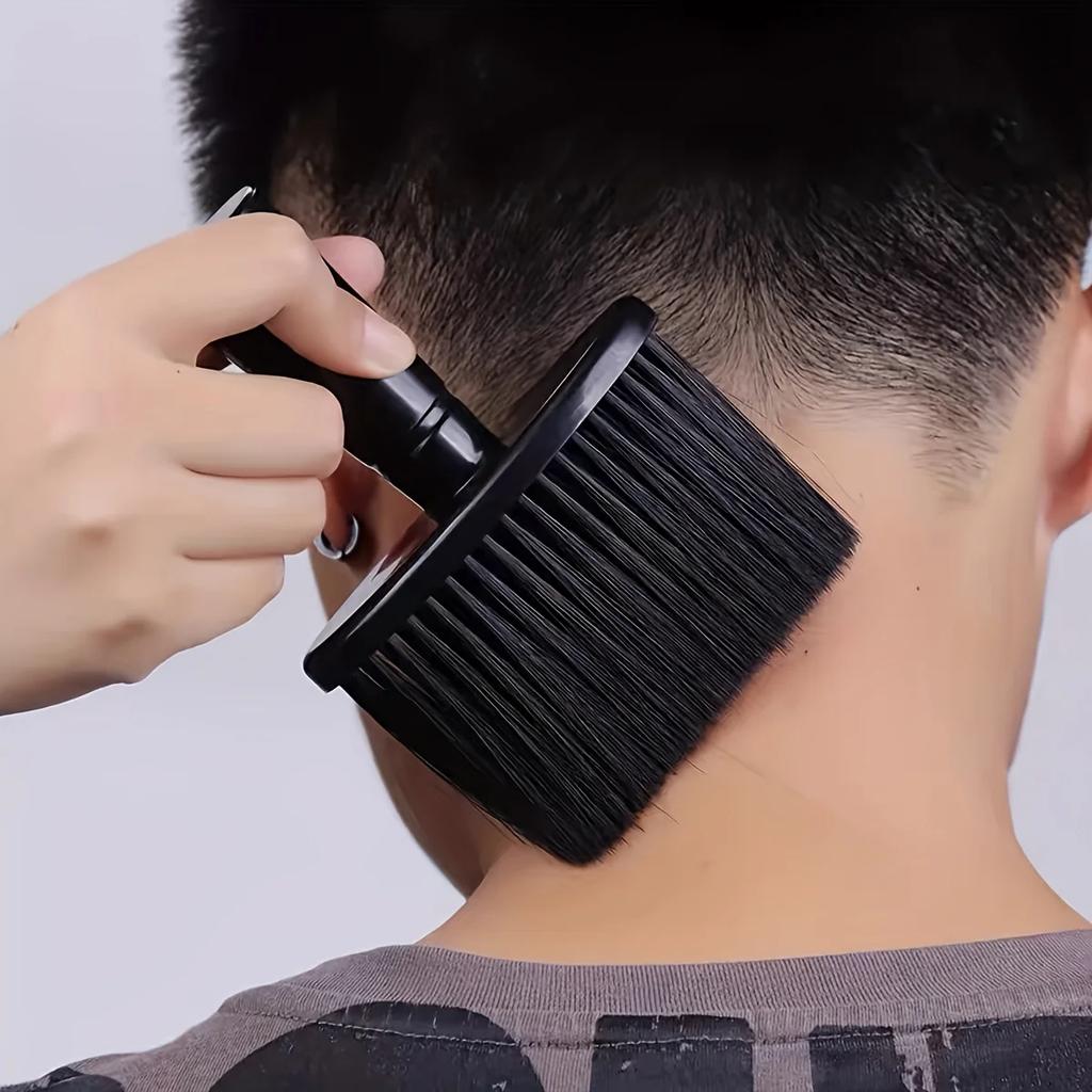 Soft Nylon Brush for Hair Cleaning, Professional Barber Neck Duster, Multi-Functional Cleaning Brush, Suitable for Salon