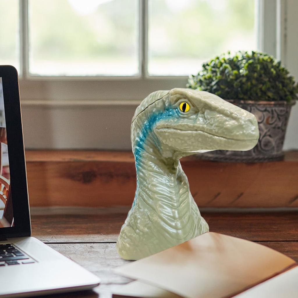 Domineering Velociraptor Faucet Desktop Ornaments, Beverage Cups, Pen Holders, Vases And Flower Pots (capacity 900ml)