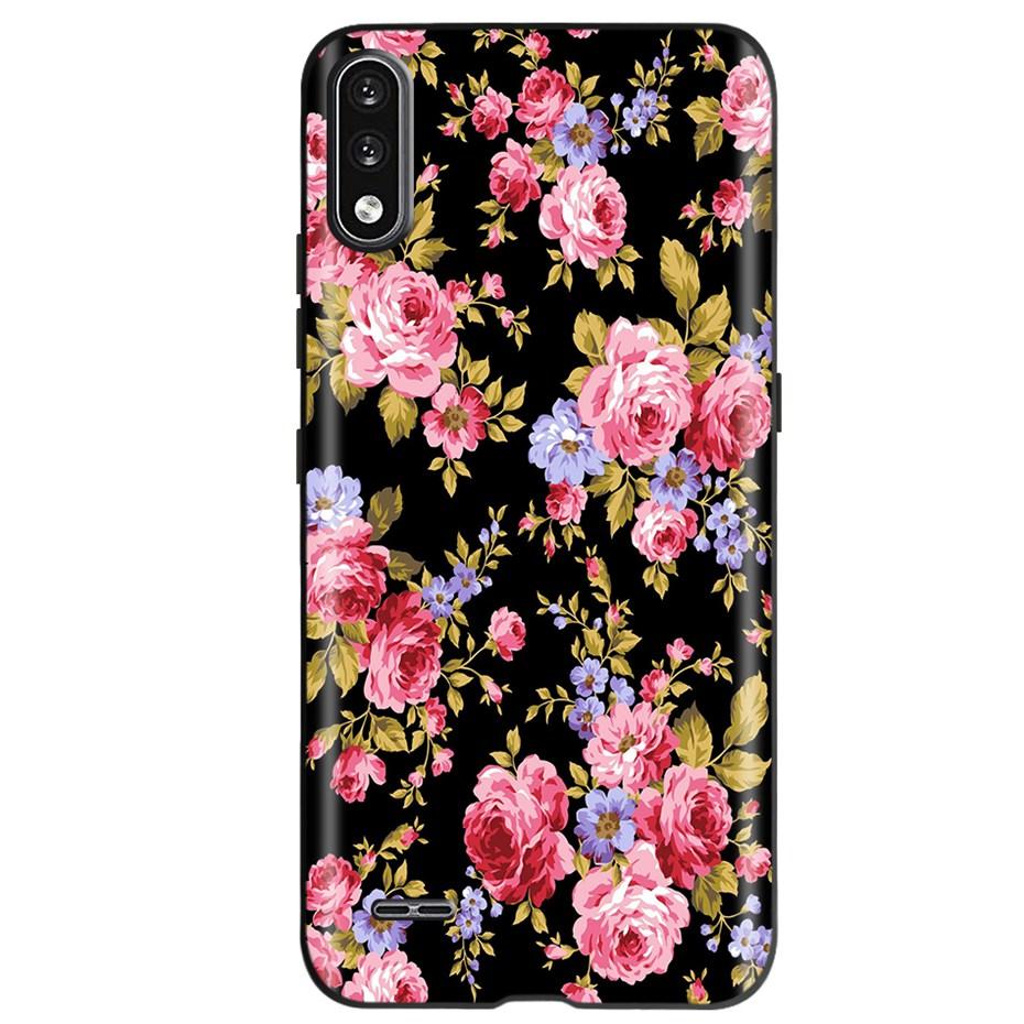 For LG K22 LM-K200 K200E K200B Fashion Pattern Phone Case Soft Silicone TPU Back Cover For LG K22 K 22 2020 Fundas