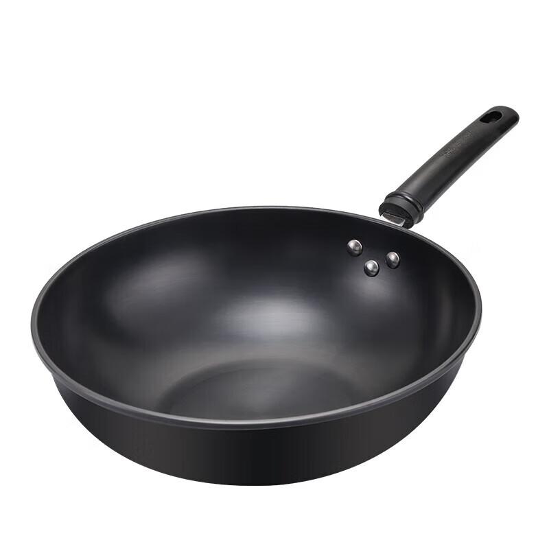 Zhang Xiaoquan 32cm Uncoated Fine Iron Wok