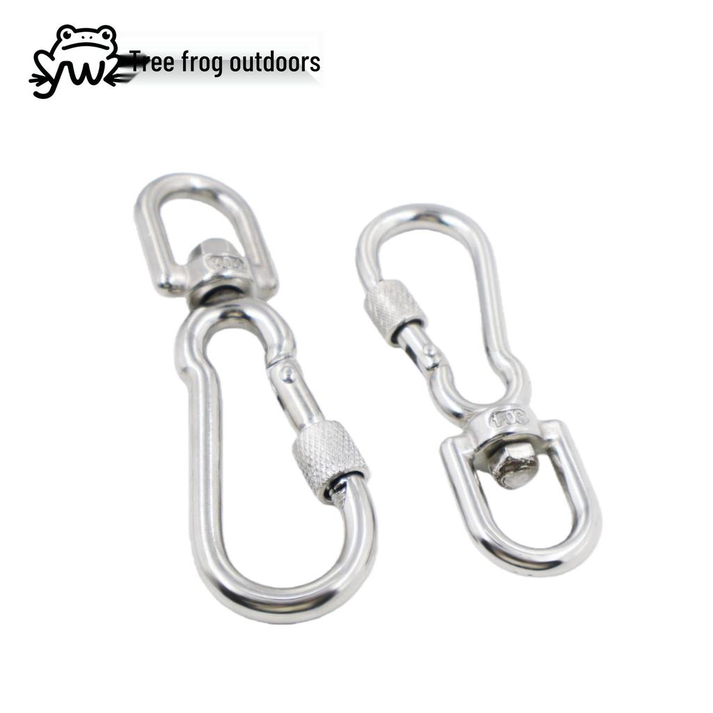 304 Stainless Steel 8-Shaped Rotating Nut Ring for Pet Leash Connector