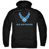 AIR FORCE LOGO Licensed Adult Pullover Hooded Sweatshirt Hoodie