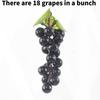 Grapes Simulation Fruit Plastic  Toy Vine Prop Photography Decoration Tools