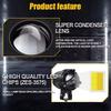 DC 12V-65V Motorcycle LED Headlight 8000lm 20W High Low Beam Fog Lamp for Car/ATV/SUV