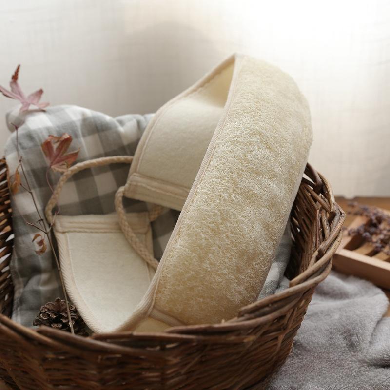 Exfoliating Back Scrubber Made From Flax Fiber A Traditional Back Scrubber And Exfoliating Brush