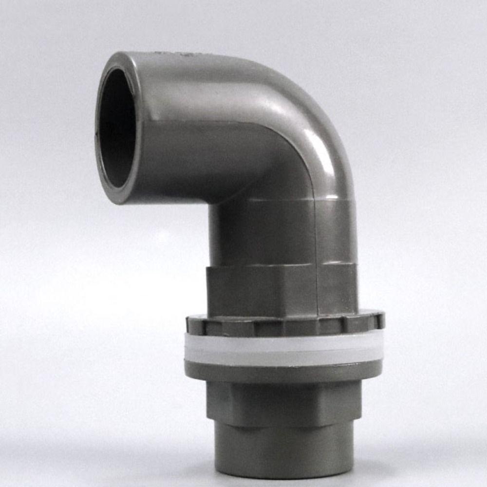 Neuer 20~50mm Ablaufverbinder PVC-Rohrgewinde Abflussverbindungsstücke Wasserdicht Aquariumrohr Garten
