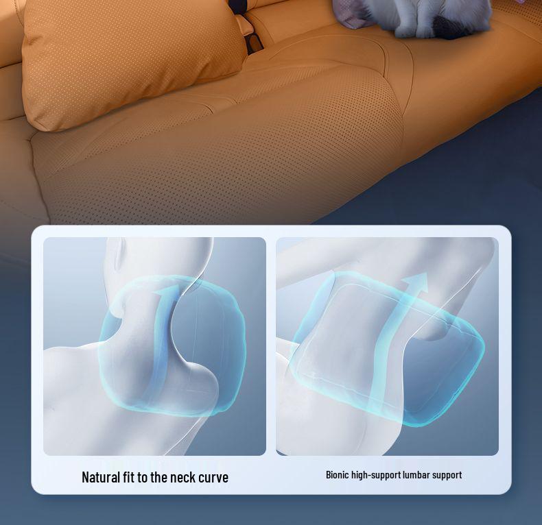 Haval H6L Headrest & Lumbar Support: Essential Neck Protection Car Pillow & Interior Decor Accessory.