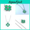 Unique Four Leaf Clover Pendant Necklace Tokyo Avenger Cosplay Decor Gift For Girl