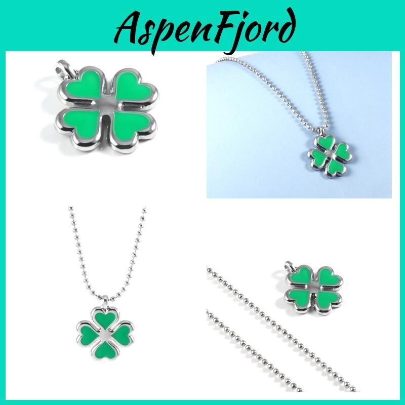 Unique Four Leaf Clover Pendant Necklace Tokyo Avenger Cosplay Decor Gift For Girl