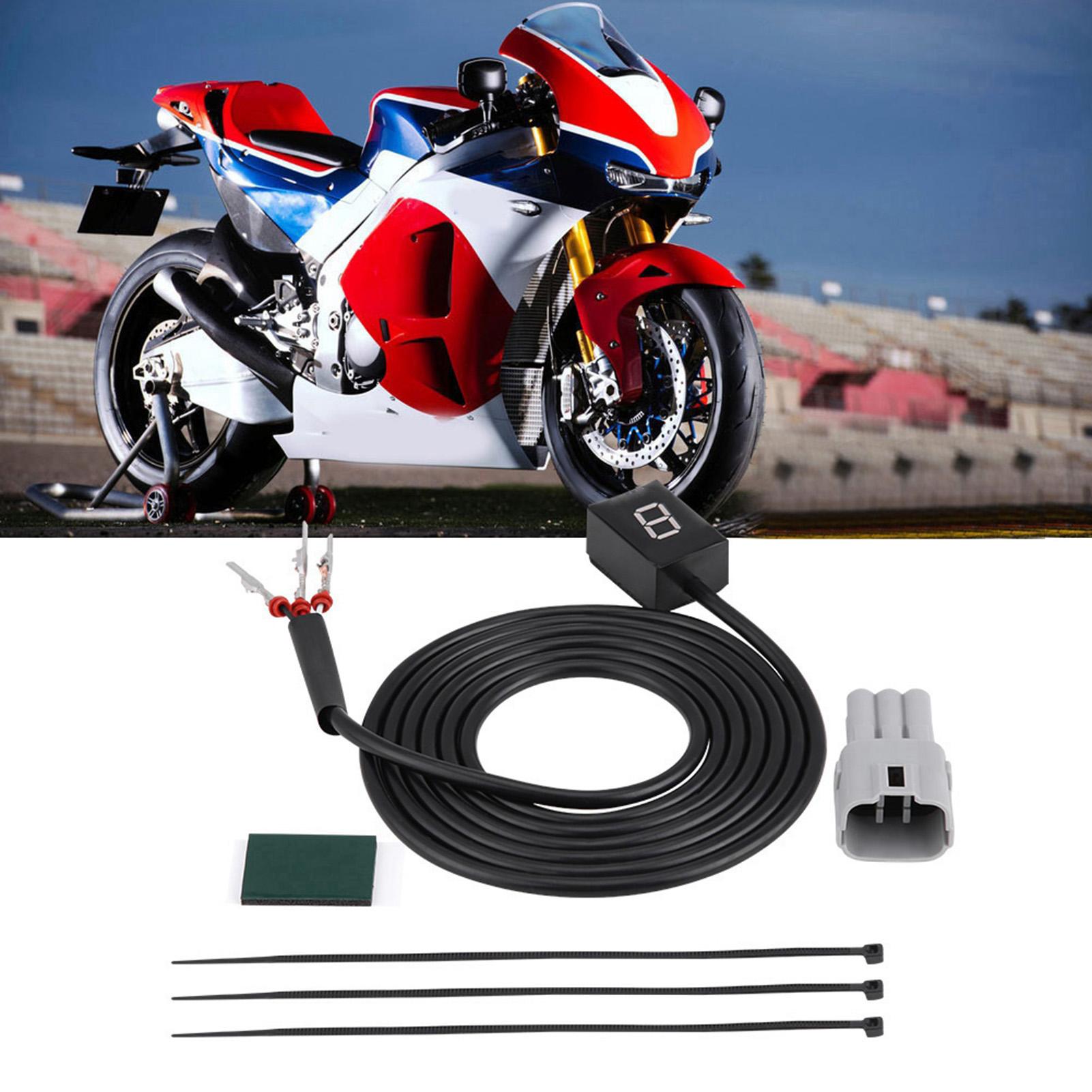 

Мотоцикл N6-ступенчатый дисплейный индикатор передач ECU Разъем для Suzuki Intruder 800 V Strom GSXR 600