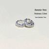 14k Gold-Plated Color-Preserving Crystal Spacer Beads for DIY Bracelets and Necklaces