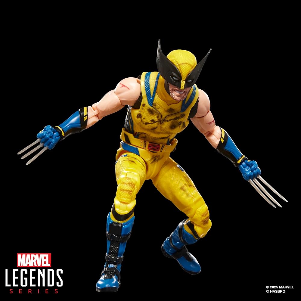 Hasbro Marvel Legends Wolverine Action Figure 15 cm Battle Damage Suit Collectible