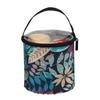 Portable Crochet Tools Storage Bag - Short Wool Yarn Handbag with Thread Hole