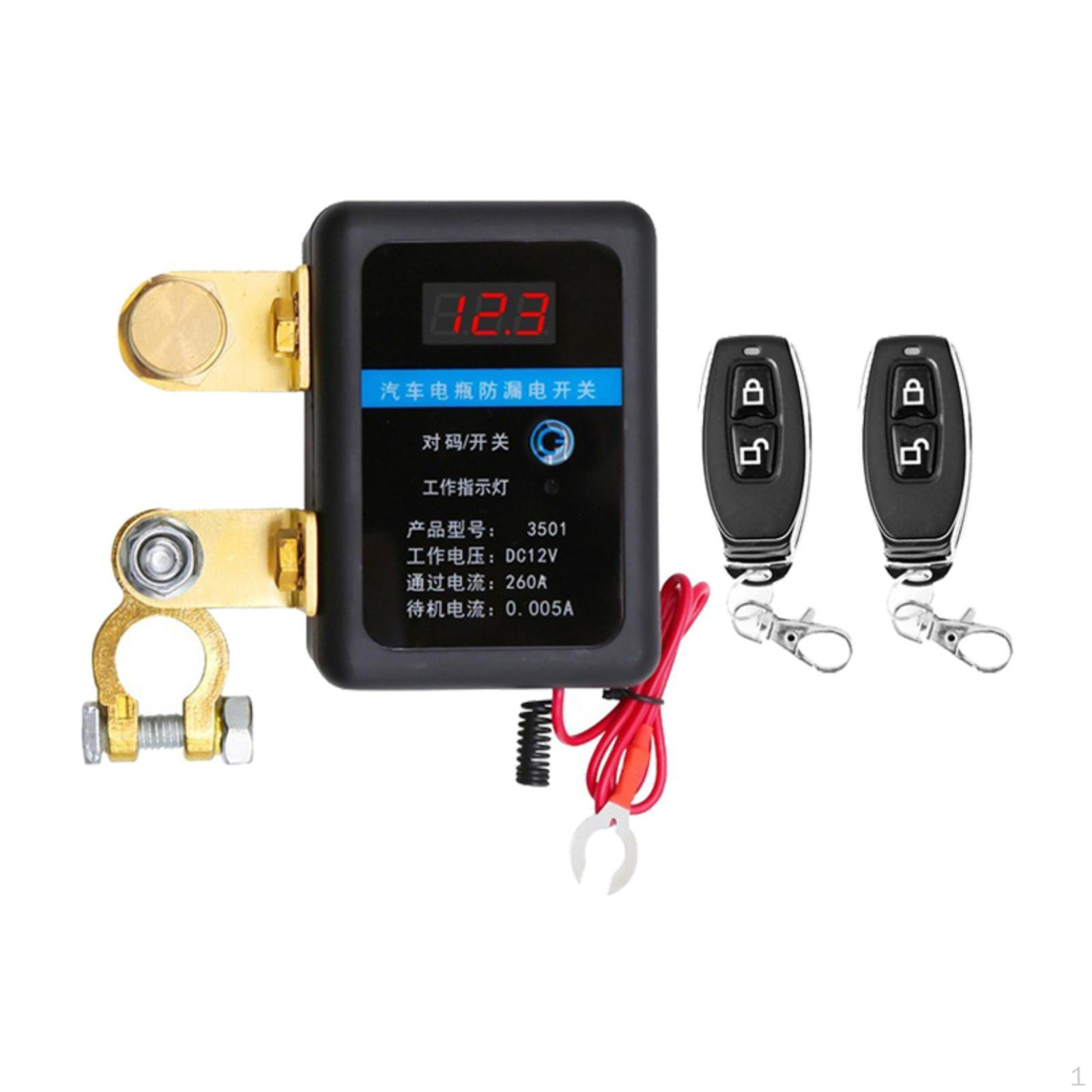 

Автоматический выключатель аккумулятора для дистанционного отключения автомобиля RV Double Remote