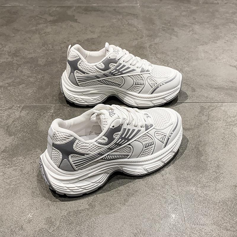 

Platform dad shoes women s 2025 summer new popular breathable heightening sports shoes women s small feet women s shoes 35
